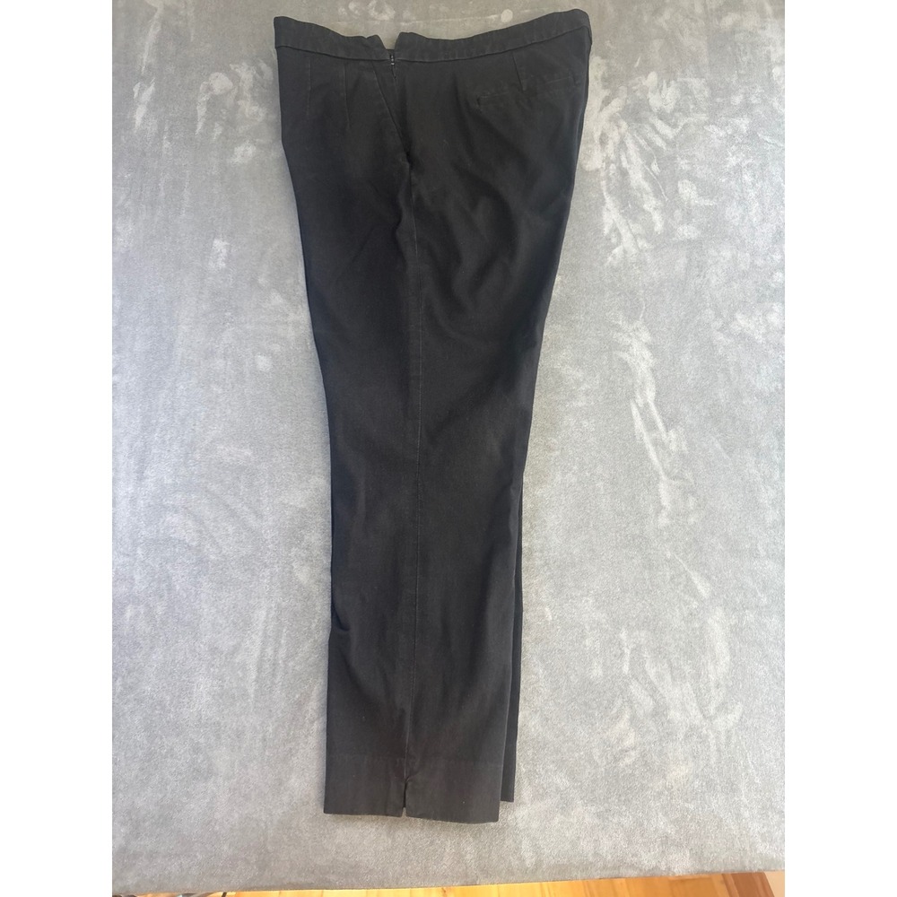 J.Crew Martie Slim Cropped Side Zip Pants Black Size 12